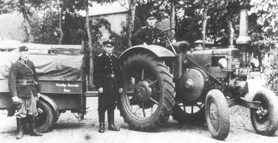 Historisches Feuerwehrfahrzeug