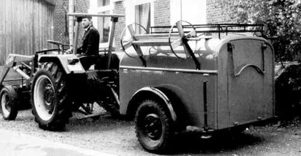 Historisches Feuerwehrfahrzeug