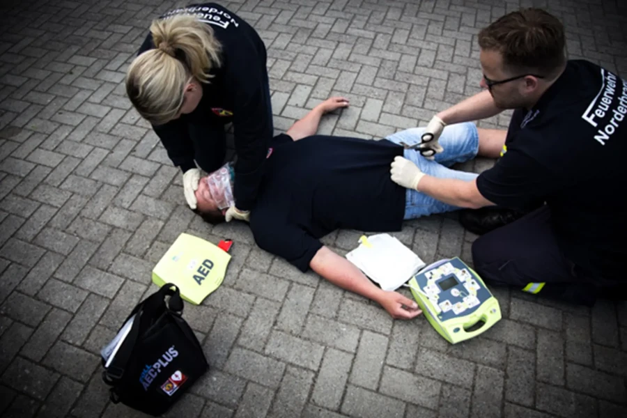 First-Responder der AED-Gruppe