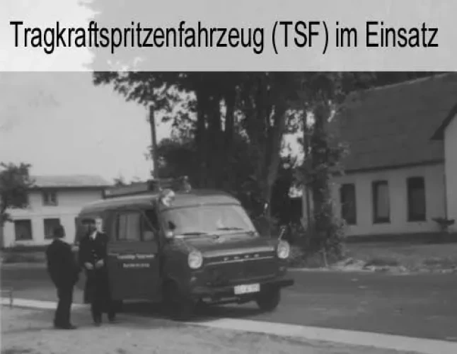 Historisches Feuerwehrfahrzeug