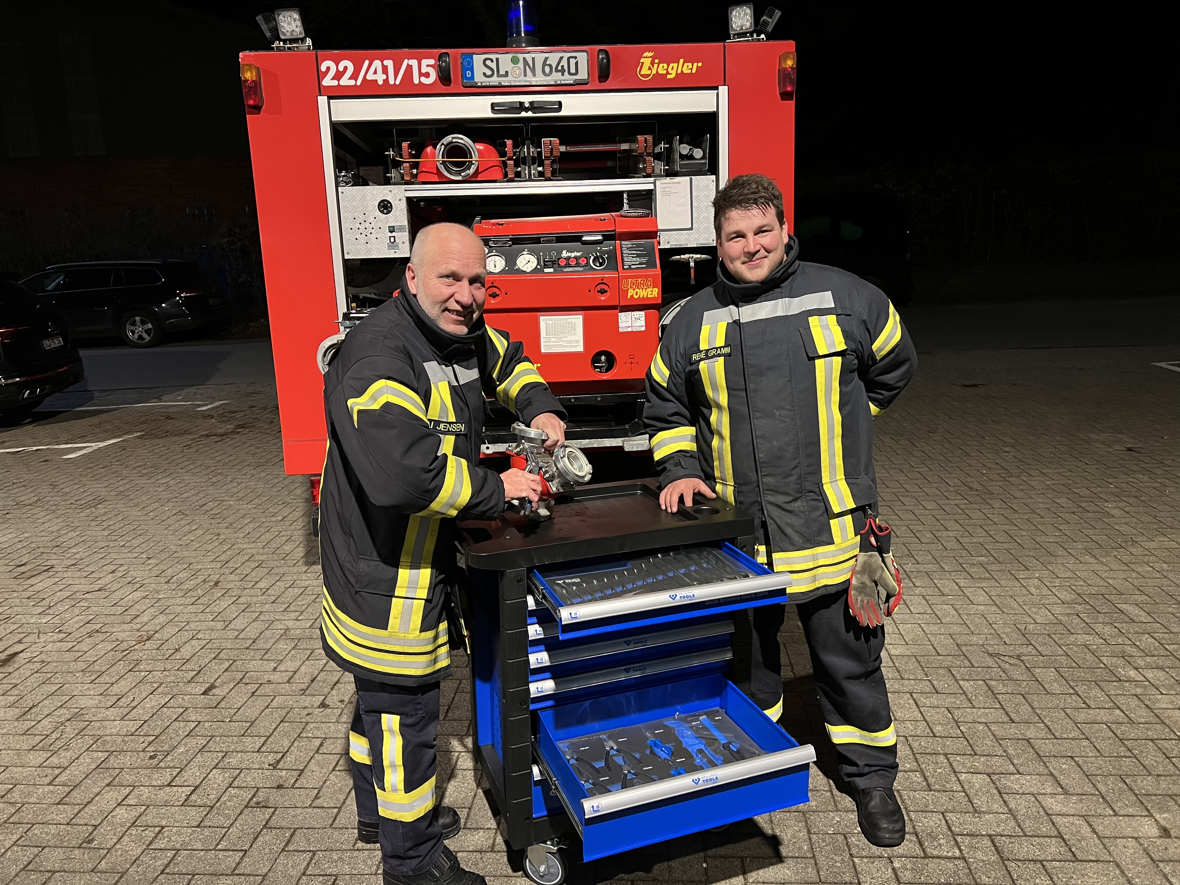 Feuerwehr Norderbrarup erhält großzügige Sachspende