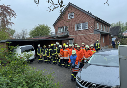 Übungsdienst, Gast: FF Saustrup – Bild 3