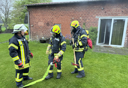 Übungsdienst, Gast: FF Saustrup – Bild 5