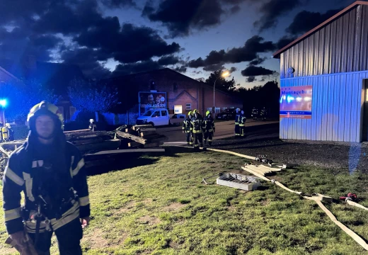 Übungsdienst mit der Bezirks-Atemschutzgruppe – Bild 1