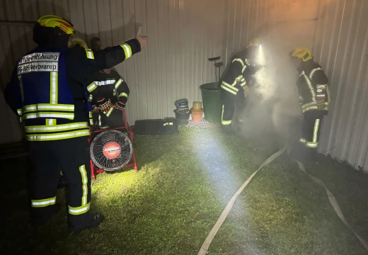 Übungsdienst mit der Bezirks-Atemschutzgruppe – Bild 16