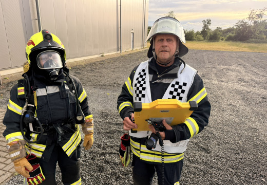 Gemeinsame Übung mit der Feuerwehr Böel bei Hans Natur – Bild 3