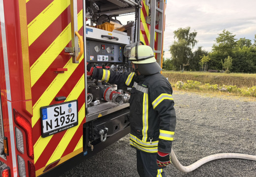 Gemeinsame Übung mit der Feuerwehr Böel bei Hans Natur – Bild 6
