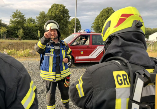 Gemeinsame Übung mit der Feuerwehr Böel bei Hans Natur – Bild 16