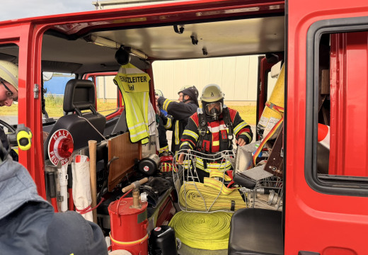 Gemeinsame Übung mit der Feuerwehr Böel bei Hans Natur – Bild 18