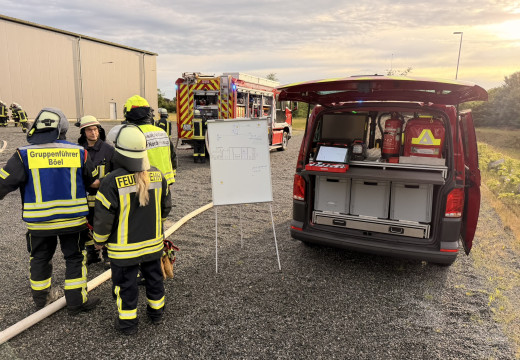 Gemeinsame Übung mit der Feuerwehr Böel bei Hans Natur – Bild 19
