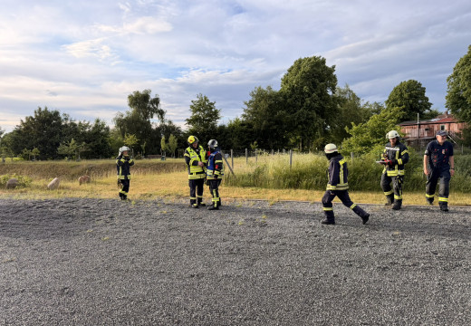 Gemeinsame Übung mit der Feuerwehr Böel bei Hans Natur – Bild 30