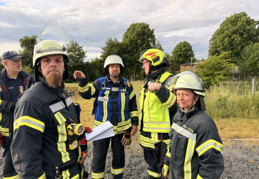 Gemeinsame Übung mit der Feuerwehr Böel bei Hans Natur – Bild 45